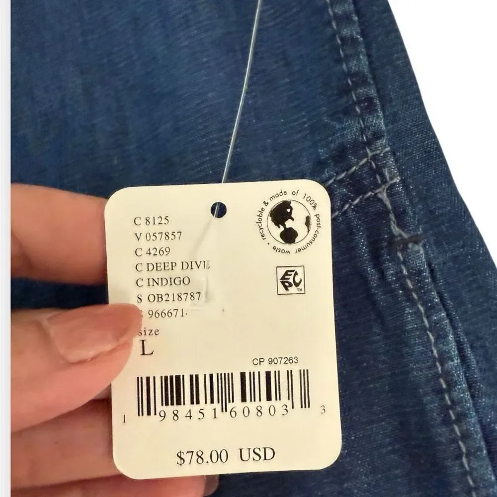 We The Free Freebird Shortalls L Romper - Picture 10 of 11